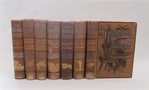 Lot 451 - Badminton Library. Seven titles: Cricket 1888;...