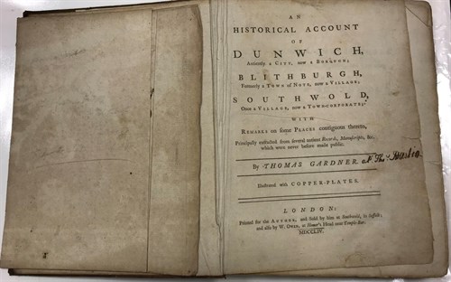 Lot 299 - GARDNER (Thomas) An Historical Account of...