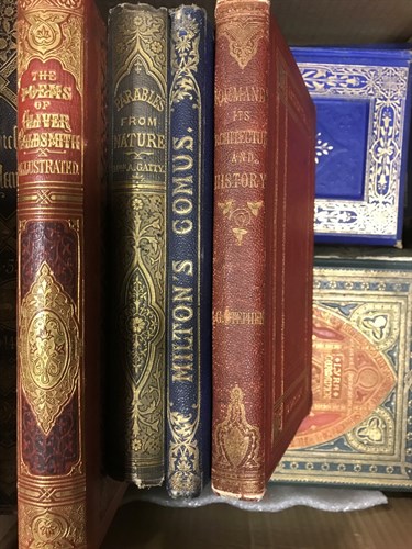 Lot 148 - Victorian decorative cloth bindings. STEPHENS...