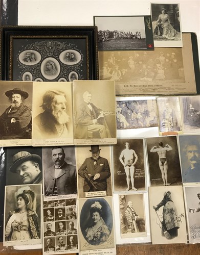 Lot 206 - Photographs including Royalty. Dr Mary Walker...