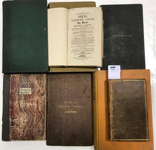Lot 370 - Crime. CANNING (E) Memoirs of --, 1754, 12mo,...