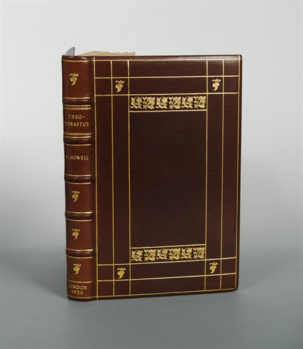 Lot 151 - Fine binding. HOWELL (F) The Characters of...