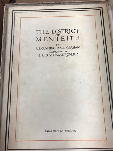 Lot 321 - CUNNINGHAME-GRAHAM (R B) The District of...