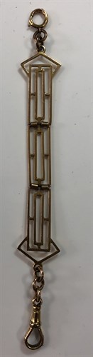Lot 263 - A lady's Art Deco style Albertina