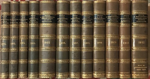 Lot 302 - Bristol Records Society. 16 vols first...
