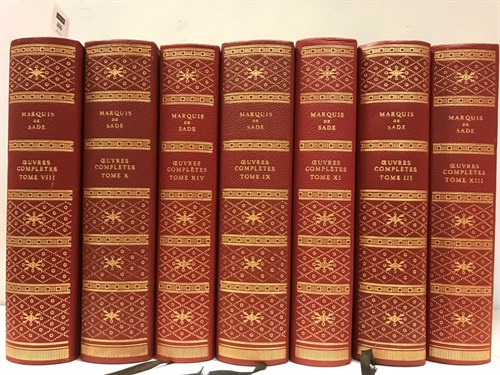 Lot 406 - SADE (Marquis de) collection of related works,...