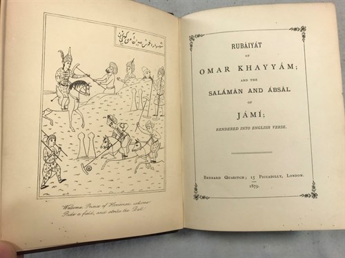 Lot 372 - Rubaiyat of Omar Khayyam, 4th edition, London:...