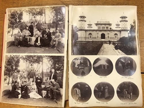 Lot 240 - Late 19th century photographs of India by...