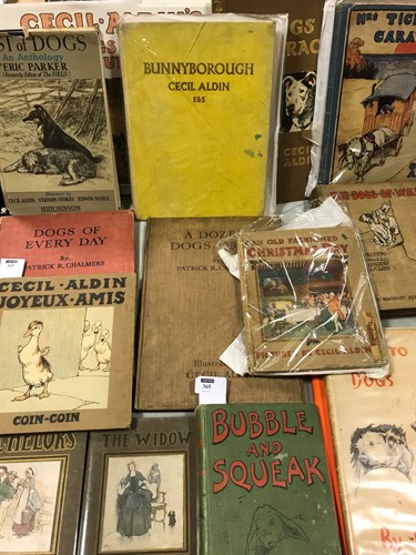 Lot 365 - ALDIN (Cecil) Collection of dog and animal...