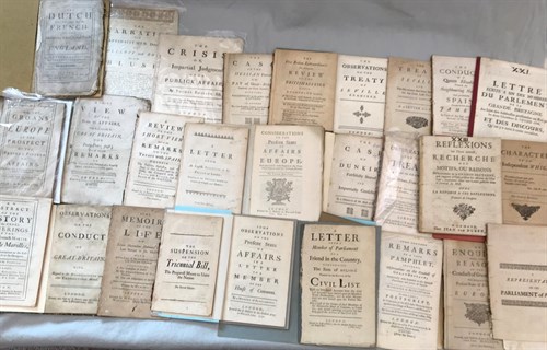 Lot 313 - A group of early 18th century political...