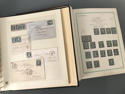 Lot 285 - Philately - Stamps of the French 2nd Empire,...