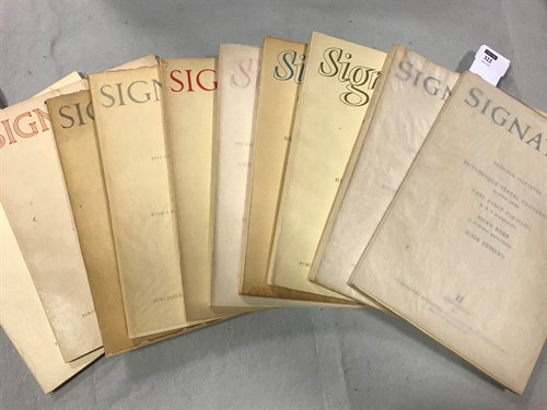 Lot 322 - Signature, New Series No. 1 - 18 (1946-54), a...