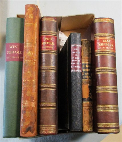 Lot 318 - Bury St Edmunds and Suffolk history. YATES...