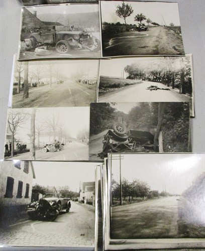 Lot 260 - German automobile accidents, a group of approx....