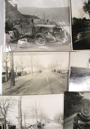 Lot 260 - German automobile accidents, a group of approx....
