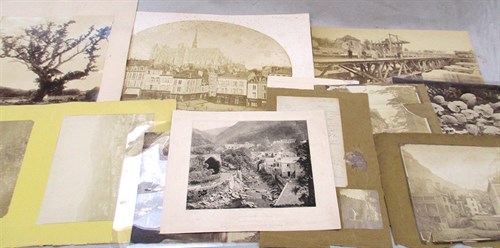 Lot 269 - Photographs. Landscapes - including a large...