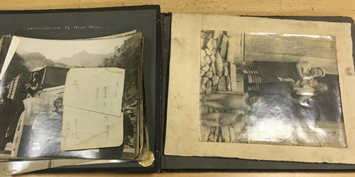 Lot 263 - Naga Hills, Burma, "Studies of the country and...