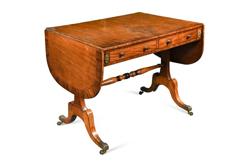 Lot 479 - An early 19th century mahogany sofa table