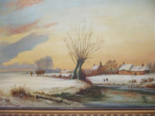 Lot 264 - English School, 19th Century, Cottages in the...