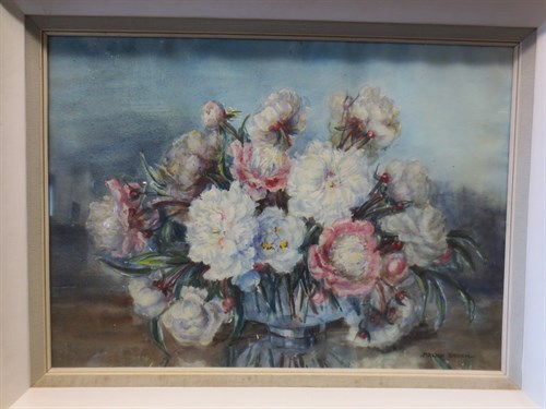 Lot 487 - Marion L. Broom (1878 - 1962), Still life of...