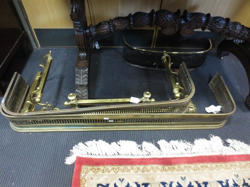 Lot 554 - Five Victorian and later fenders