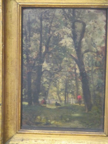 Lot 277 - Barbizon School (19th Century), Woodland...