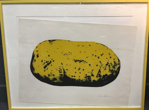 Lot 72 - Two coloured lithographs of Spud, 58 x 77 cm,...