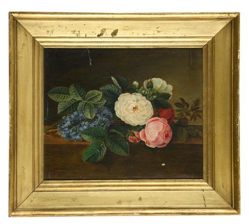 Lot 269 - 19th Century English school, Still life study,...