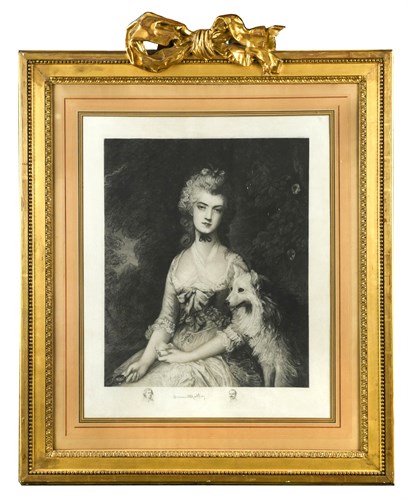Lot 283 - Armand Mathey after Thomas Gainsborough, Mrs...
