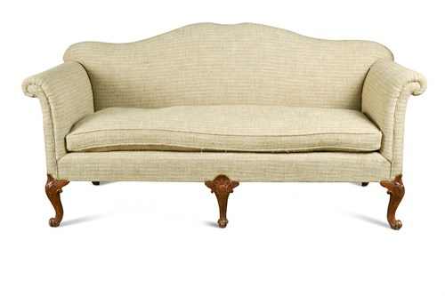 Lot 480 - A 20th century George III style sofa