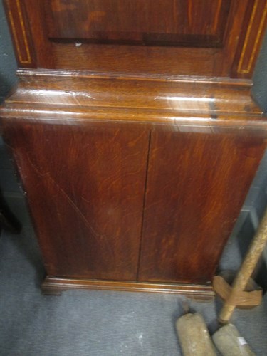 Lot 669 - James Deacon, London 1774, an oak and mahogany...