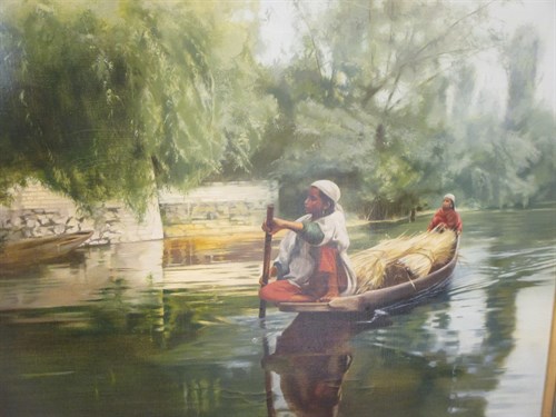 Lot 480 - Leonard Pearman (British, 1912-2003), 'River...