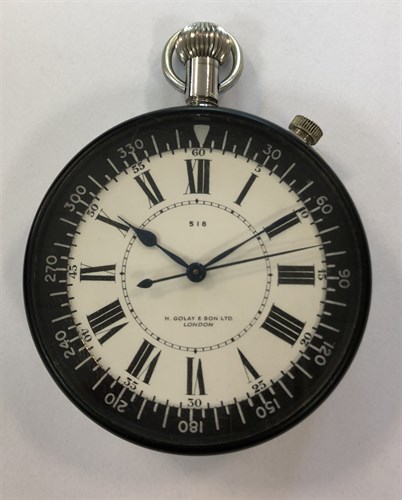 Lot 483 - Hector Golay - A WWII Fleet Air Arm instrument watch