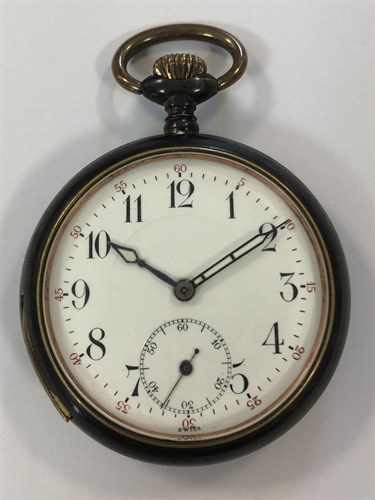 Lot 409 - Magnenat - An early 20th century quarter repeating open faced pocket watch