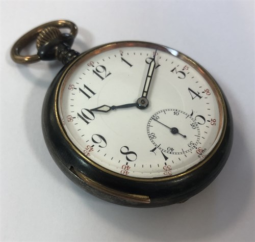 Lot 409 - Magnenat - An early 20th century quarter repeating open faced pocket watch