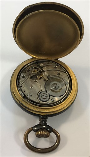Lot 409 - Magnenat - An early 20th century quarter repeating open faced pocket watch