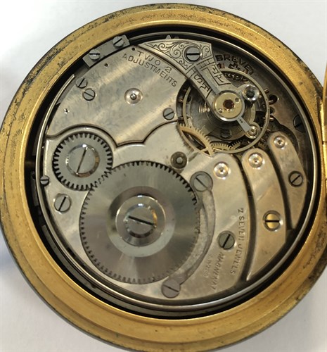 Lot 409 - Magnenat - An early 20th century quarter repeating open faced pocket watch