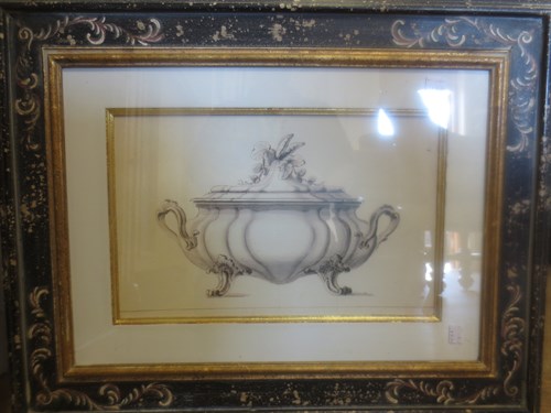 Lot 465 - A series of four classical prints of Putti,...