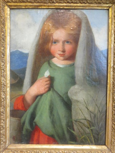 Lot 235 - Pre-Raphaelite School, 19th Century, Portrait...