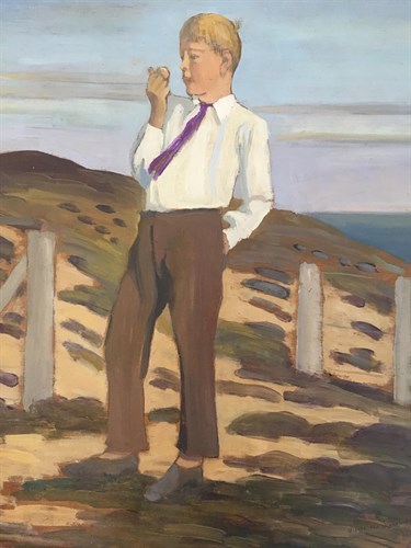 Lot 63 - Nora Munro Summers (British, 1892-1948), boy...