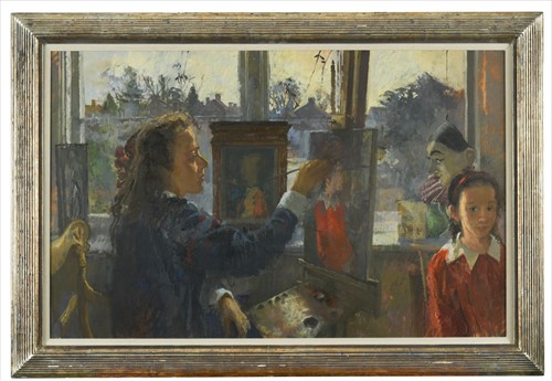 Lot 434 - Peter  Kuhfeld RP, NEAC  (British  1952-)