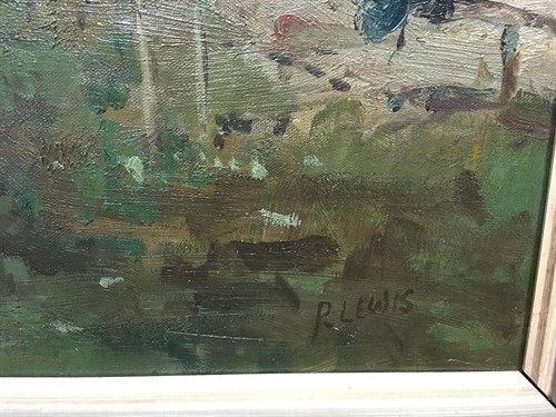 Lot 59 - P Lewis (Modern British)
