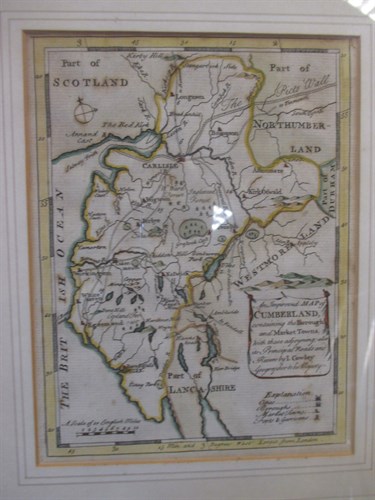 Lot 444 - Five various maps, including a hemispherical...