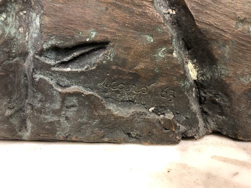 Lot 147 - Paola Icaro (Italian born 1936), an abstract bronze