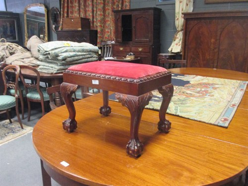Lot 727 - A T.A. Dalrymple foot stool