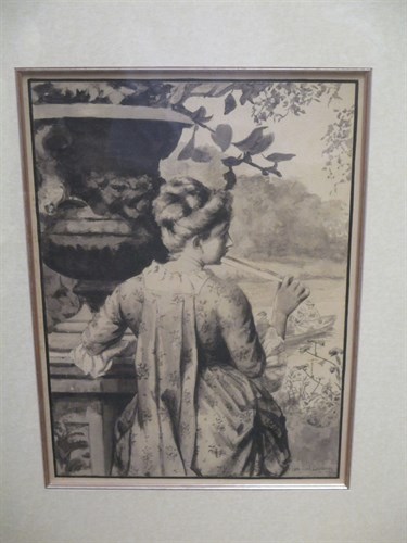 Lot 243 - John Ward Dunsmore (American 1856-1945, exh....