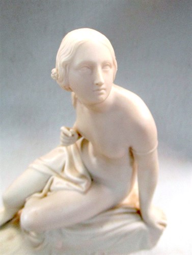 Lot 9 - A Copeland Parian model of Sabrina, after William Calder Marshall (1813-1894)