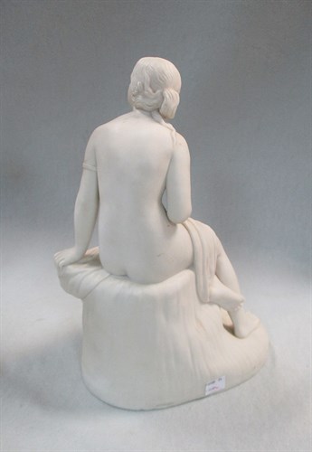 Lot 9 - A Copeland Parian model of Sabrina, after William Calder Marshall (1813-1894)