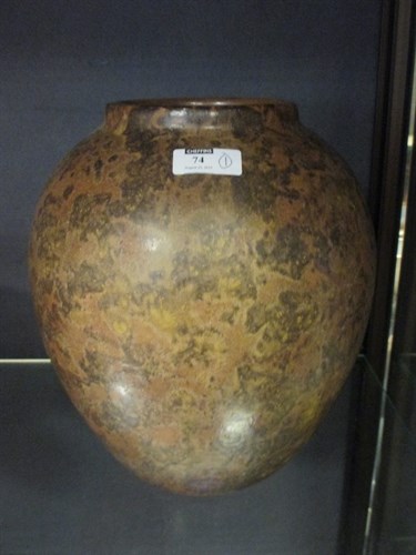 Lot 74 - A 20th century studio pottery vase, possibly...