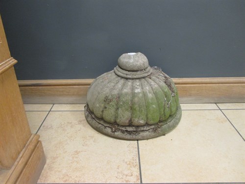 Lot 457 - A pair of architectural garden ornaments